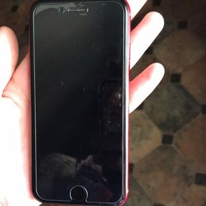 iPhone 8 RED GLASS BACK